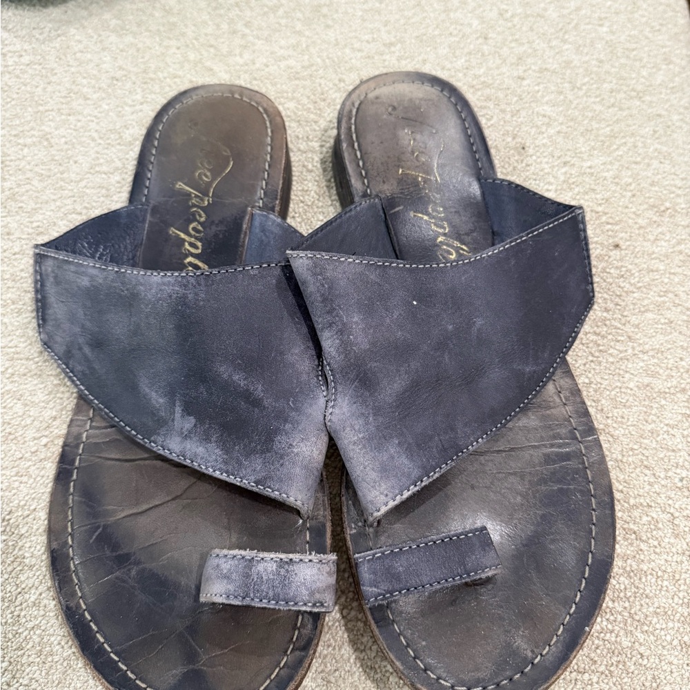 Free People Women's Black Sandals